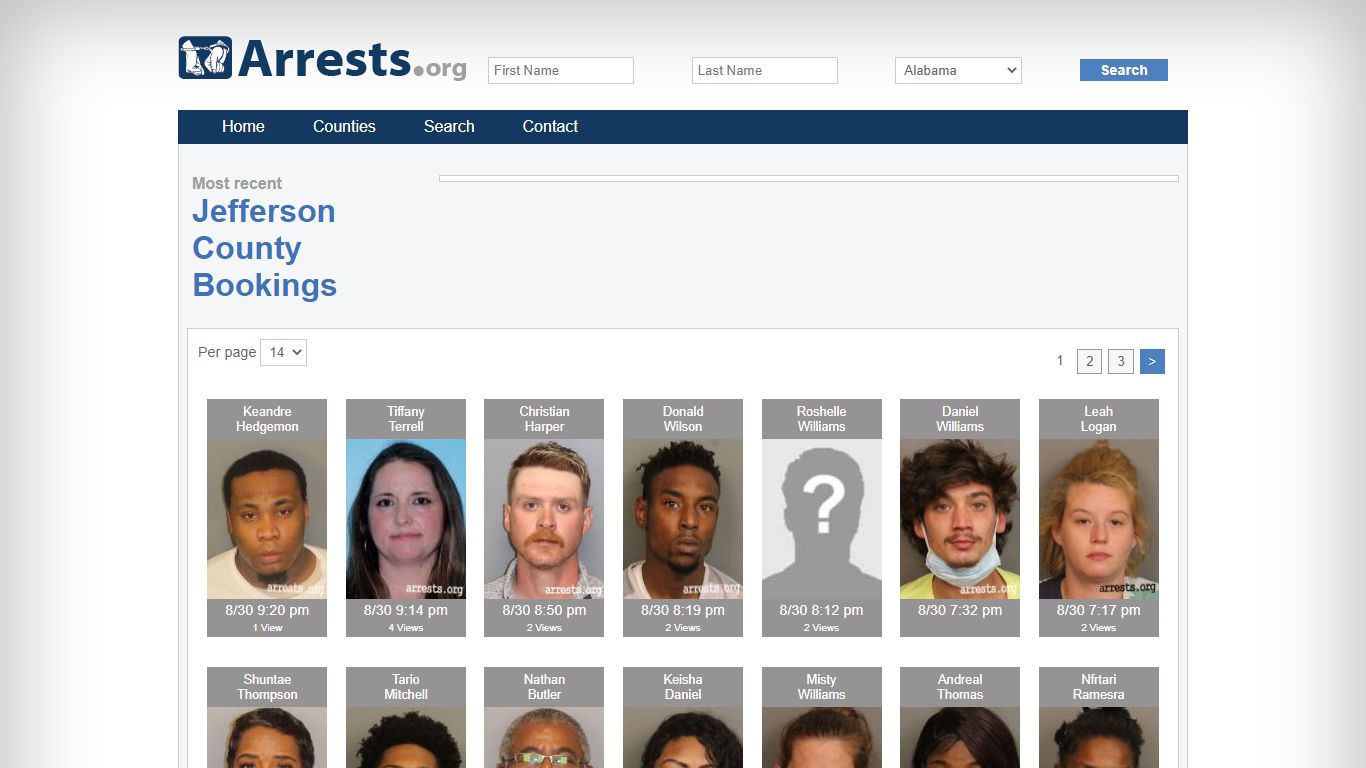 Jefferson County Arrests and Inmate Search